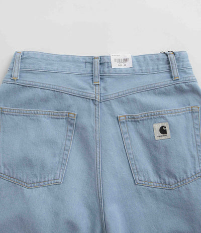 Carhartt Womens Alta Shorts in Stone Bleached Blue