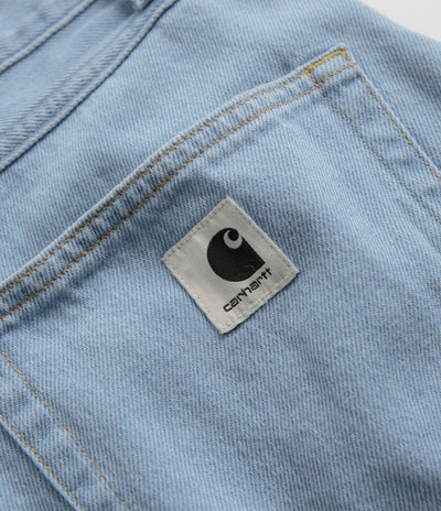 Carhartt Womens Alta Shorts in Stone Bleached Blue