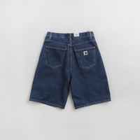 Carhartt Womens Brandon Shorts in Blue Stone Washed thumbnail