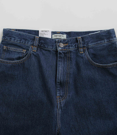 Carhartt Womens Brandon Shorts in Blue Stone Washed