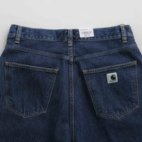 Carhartt Womens Brandon Shorts in Blue Stone Washed thumbnail