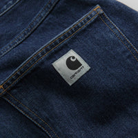 Carhartt Womens Brandon Shorts in Blue Stone Washed thumbnail