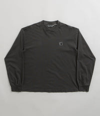 Carhartt Womens Nelson Long Sleeve T-Shirt in Charcoal