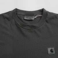 Carhartt Womens Nelson Long Sleeve T-Shirt in Charcoal thumbnail
