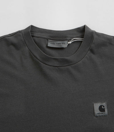 Carhartt Womens Nelson Long Sleeve T-Shirt in Charcoal