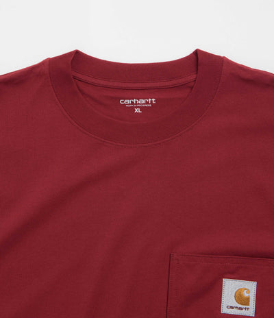 Carhartt Work Pocket T-Shirt in Scarlet