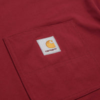 Carhartt Work Pocket T-Shirt in Scarlet thumbnail