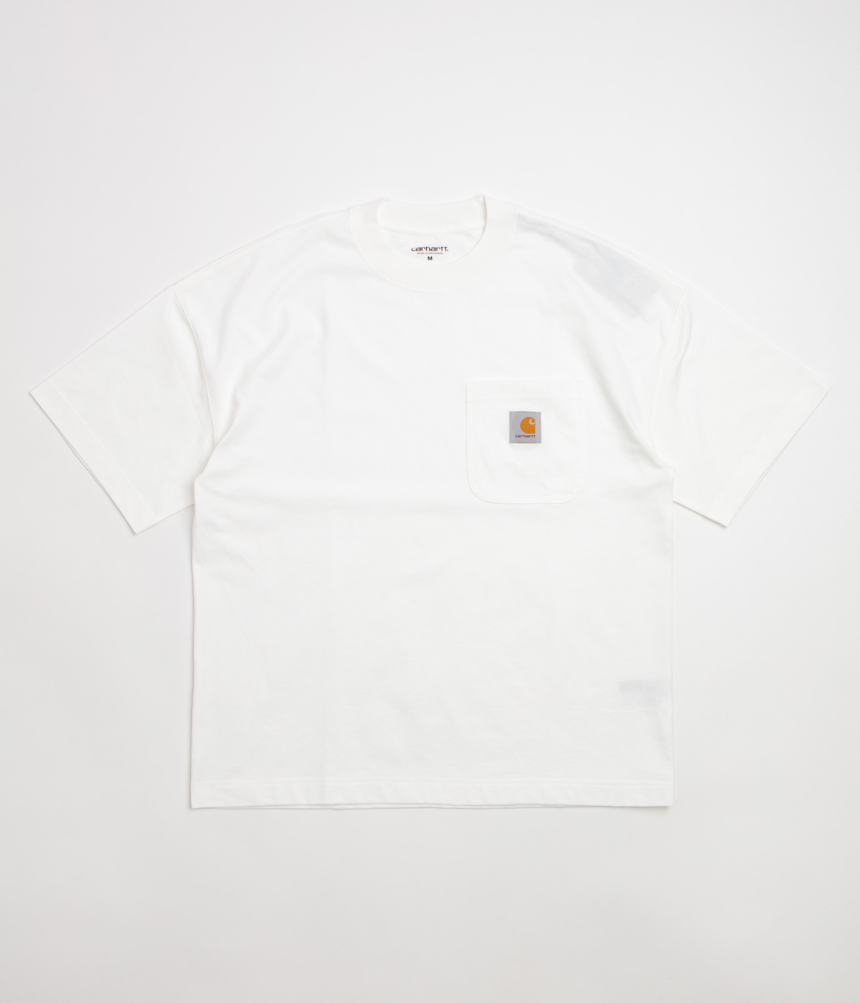 Carhartt Work Pocket T-Shirt - White / White