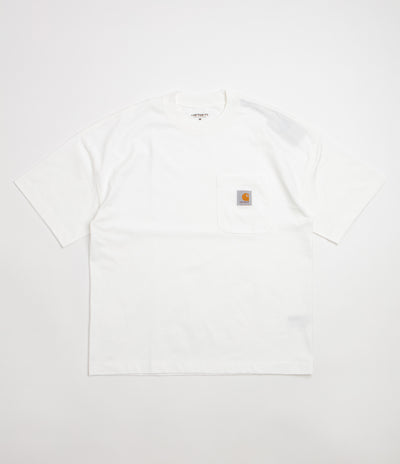 Carhartt Work Pocket T-Shirt - White / White