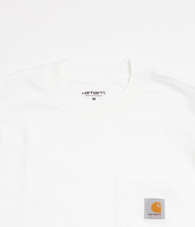 Carhartt Work Pocket T-Shirt - White / White