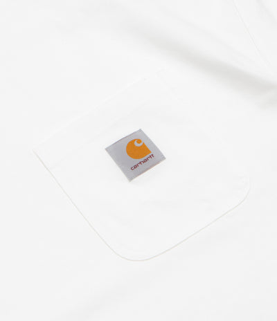 Carhartt Work Pocket T-Shirt - White / White