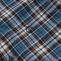 Carhartt Yuma Shirt Twill Flannel Shirt - Storm Blue thumbnail