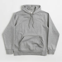 Carhartt Chase Hoodie - Grey Heather / Gold thumbnail