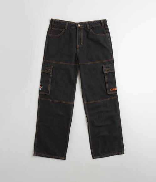 Cash Only Aleka Cargo Jeans - Faded Black