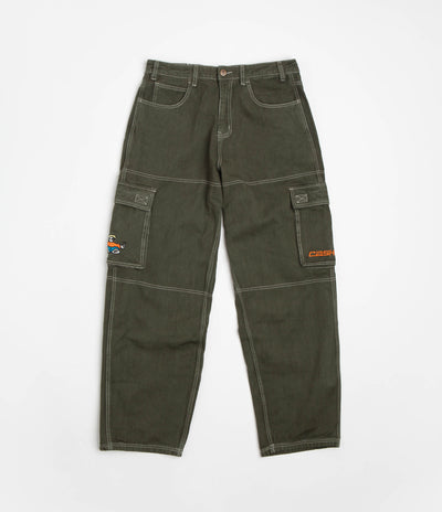 Cash Only Aleka Cargo Jeans - Washed Army