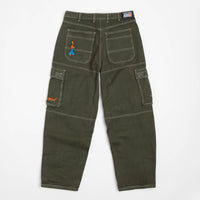 Cash Only Aleka Cargo Jeans - Washed Army thumbnail