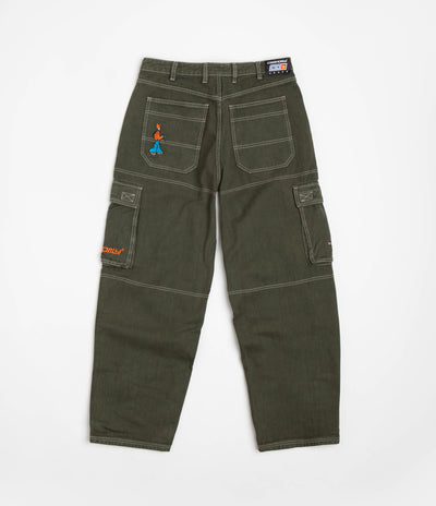 Cash Only Aleka Cargo Jeans - Washed Army