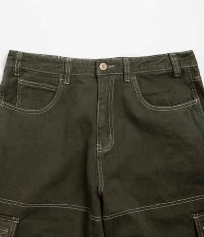 Cash Only Aleka Cargo Jeans - Washed Army