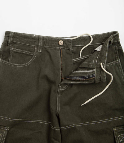 Cash Only Aleka Cargo Jeans - Washed Army
