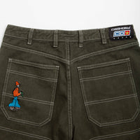 Cash Only Aleka Cargo Jeans - Washed Army thumbnail