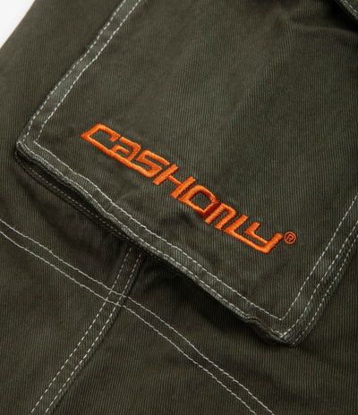 Cash Only Aleka Cargo Jeans - Washed Army