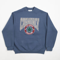 Cash Only All Star Applique Crewneck Sweatshirt - Slate thumbnail
