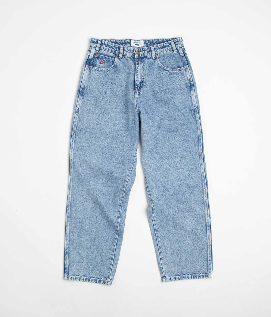 Cash Only All Star Baggy Jeans - Faded Indigo