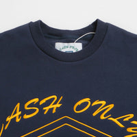 Cash Only Bank Crewneck Sweatshirt - Deep Navy thumbnail