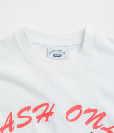 Cash Only Boombox T-Shirt - White