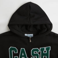Cash Only Campus Zip-Thru Hoodie - Black thumbnail