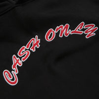 Cash Only Felt Applique Logo Hoodie - Black thumbnail