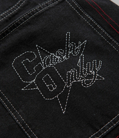 Cash Only Halftime Jeans - Distressed Black