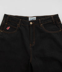 Cash Only Logo Baggy Denim (Washed Black) Jeans at Cal Surf