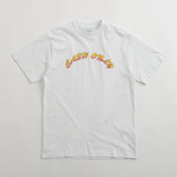 Cash Only Logo T-Shirt - White / Yellow thumbnail