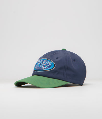 Cash Only Orb Cap in Navy and Green