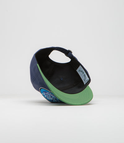 Cash Only Orb Cap in Navy and Green