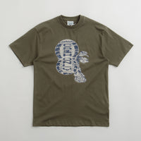 Cash Only Stomp T-Shirt in Army thumbnail