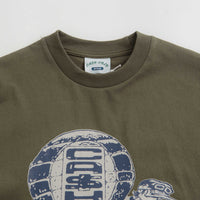 Cash Only Stomp T-Shirt in Army thumbnail
