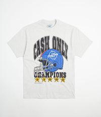 Cash Only Super Bowl T-Shirt - Ash Grey