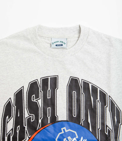 Cash Only Super Bowl T-Shirt - Ash Grey