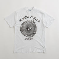 Cash Only Wheels T-Shirt - White thumbnail