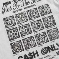 Cash Only Wheels T-Shirt - White thumbnail