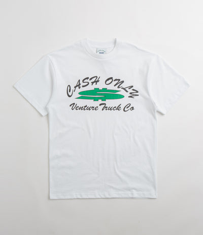 Cash Only x Venture Dollar Sign T-Shirt - White