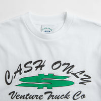 Cash Only x Venture Dollar Sign T-Shirt in White thumbnail