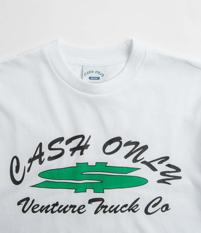 Cash Only x Venture Dollar Sign T-Shirt in White