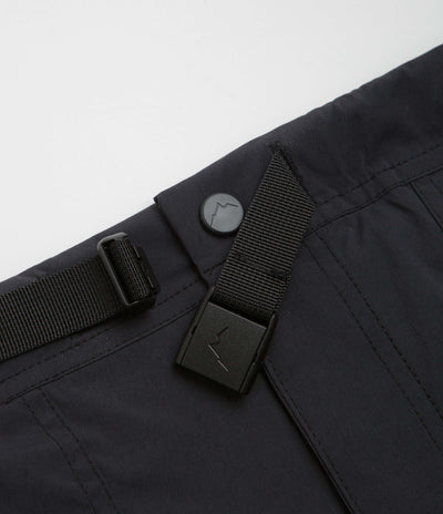 Cayl 6 Pocket Hiking Shorts in Black