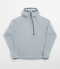 Cayl Alpha Half Zip Hoodie in Light Grey