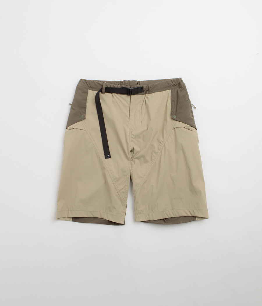 Cayl Bloc Shorts - Beige