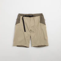 Cayl Bloc Shorts in Beige thumbnail