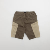 Cayl Bloc Shorts in Beige thumbnail